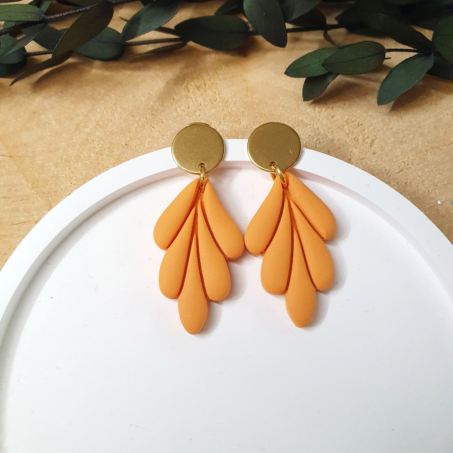 Polymer Clay Ohrringe