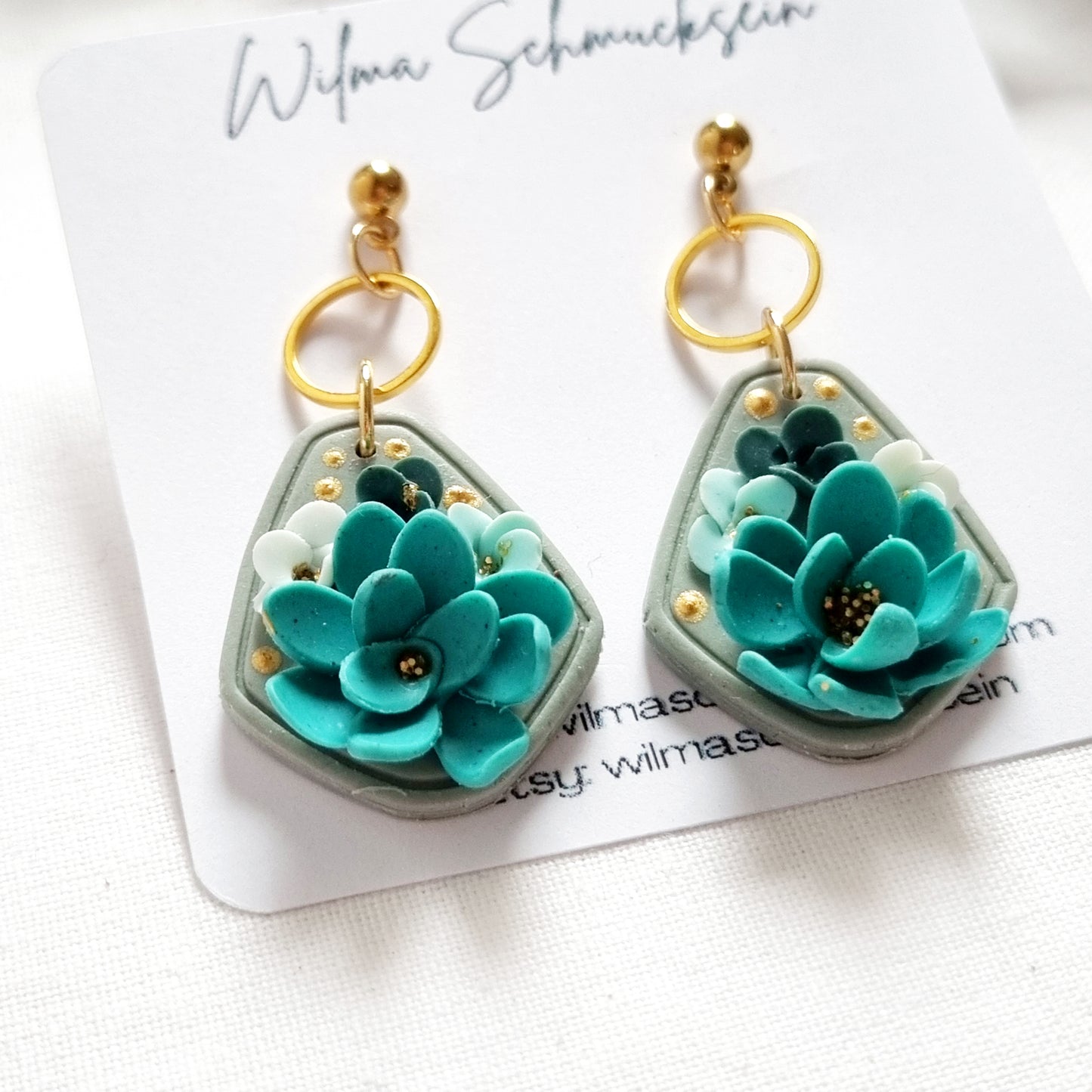 Blumen Ohrringe