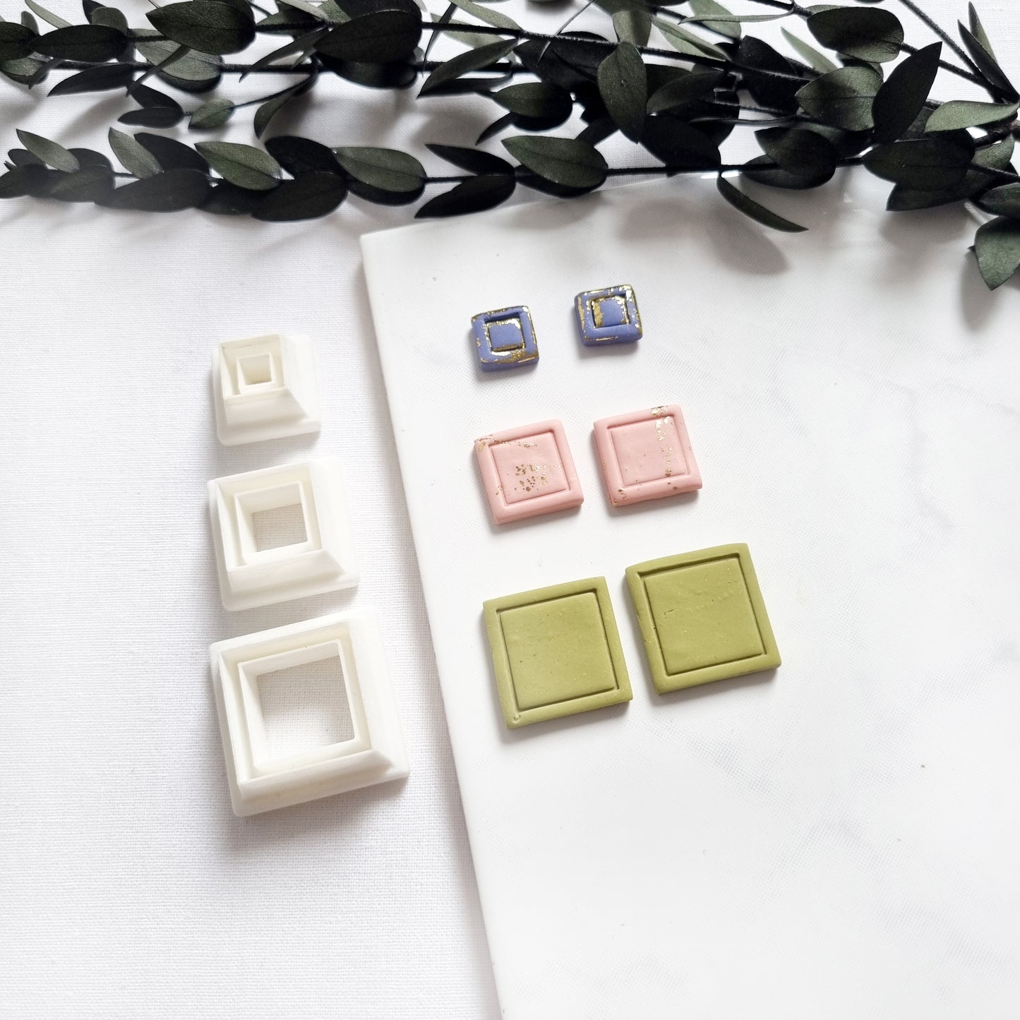 Polymer Clay Cutter -Quadrat-