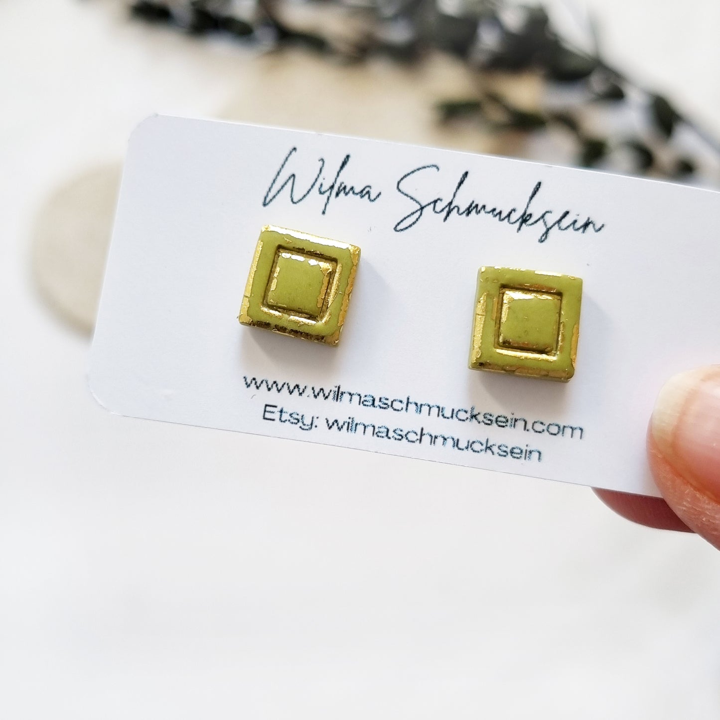 geometrische Ohrstecker