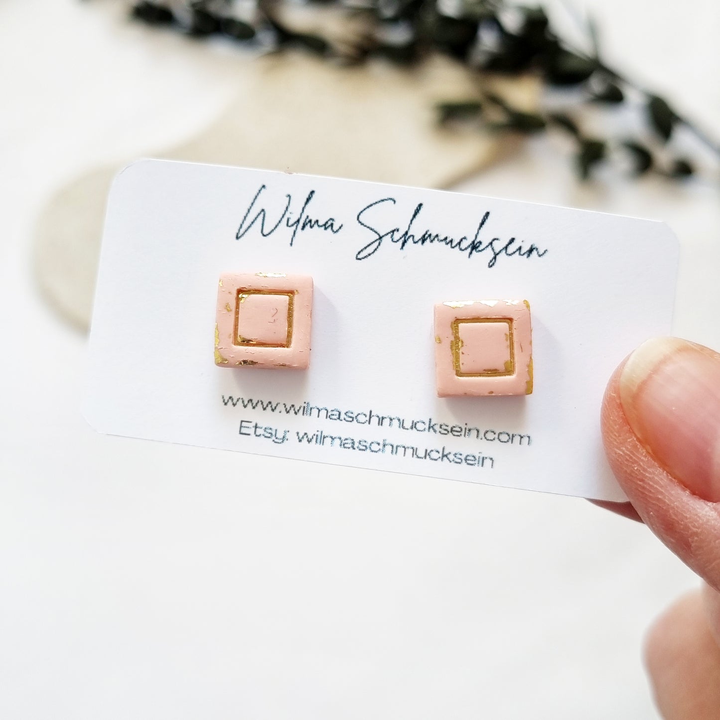 geometrische Ohrstecker