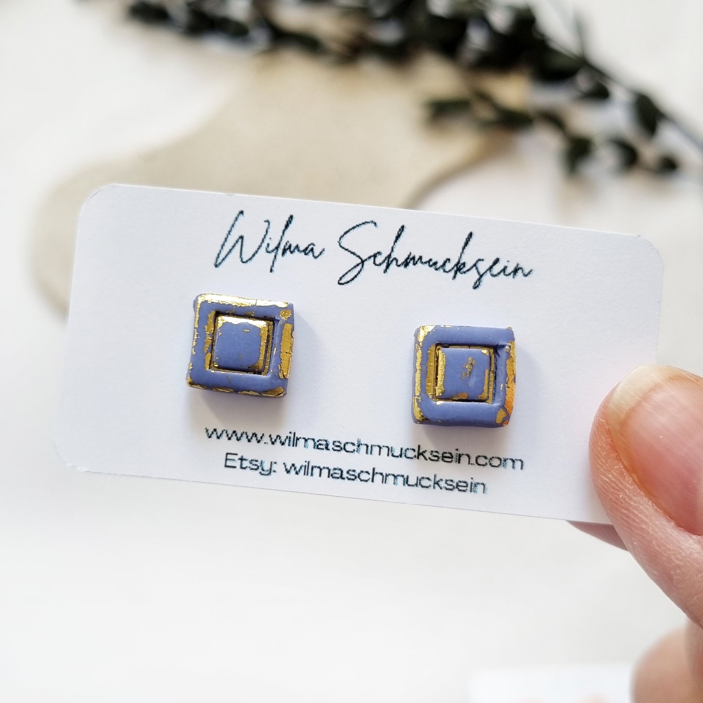geometrische Ohrstecker
