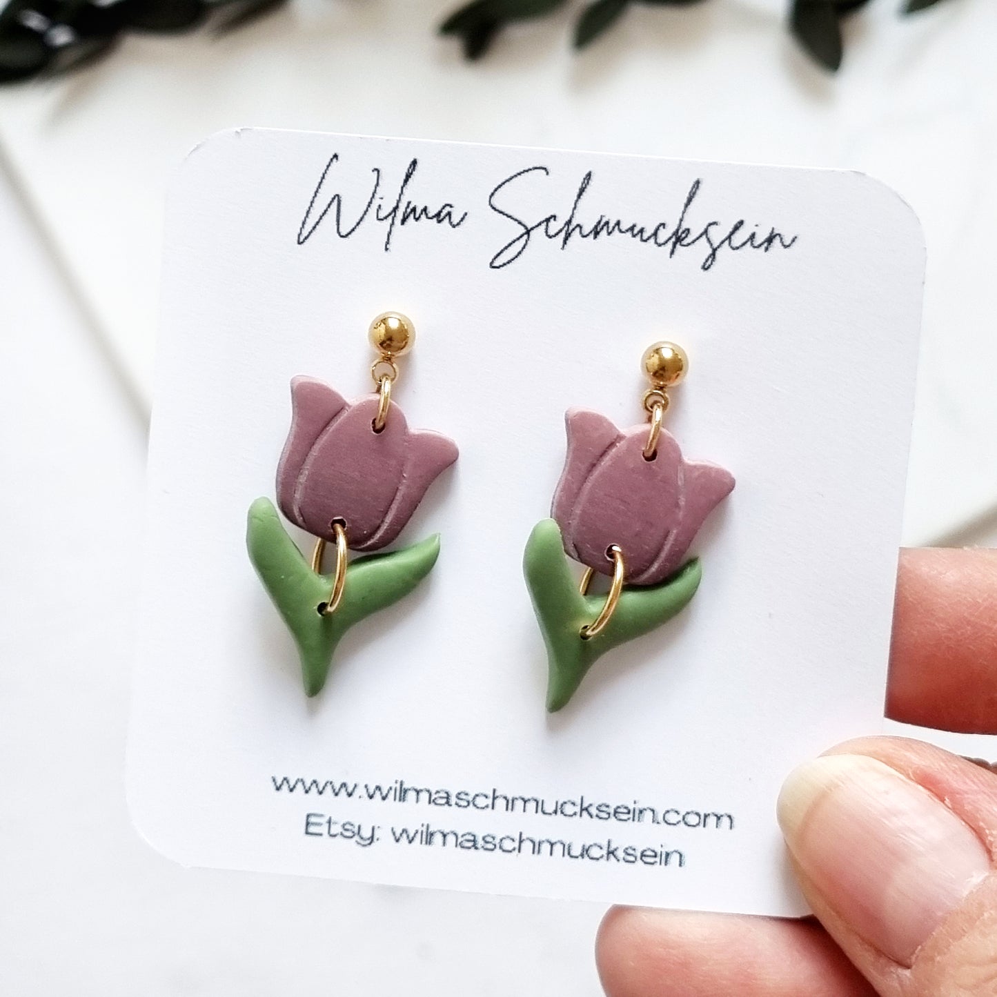 Tulpen Ohrstecker