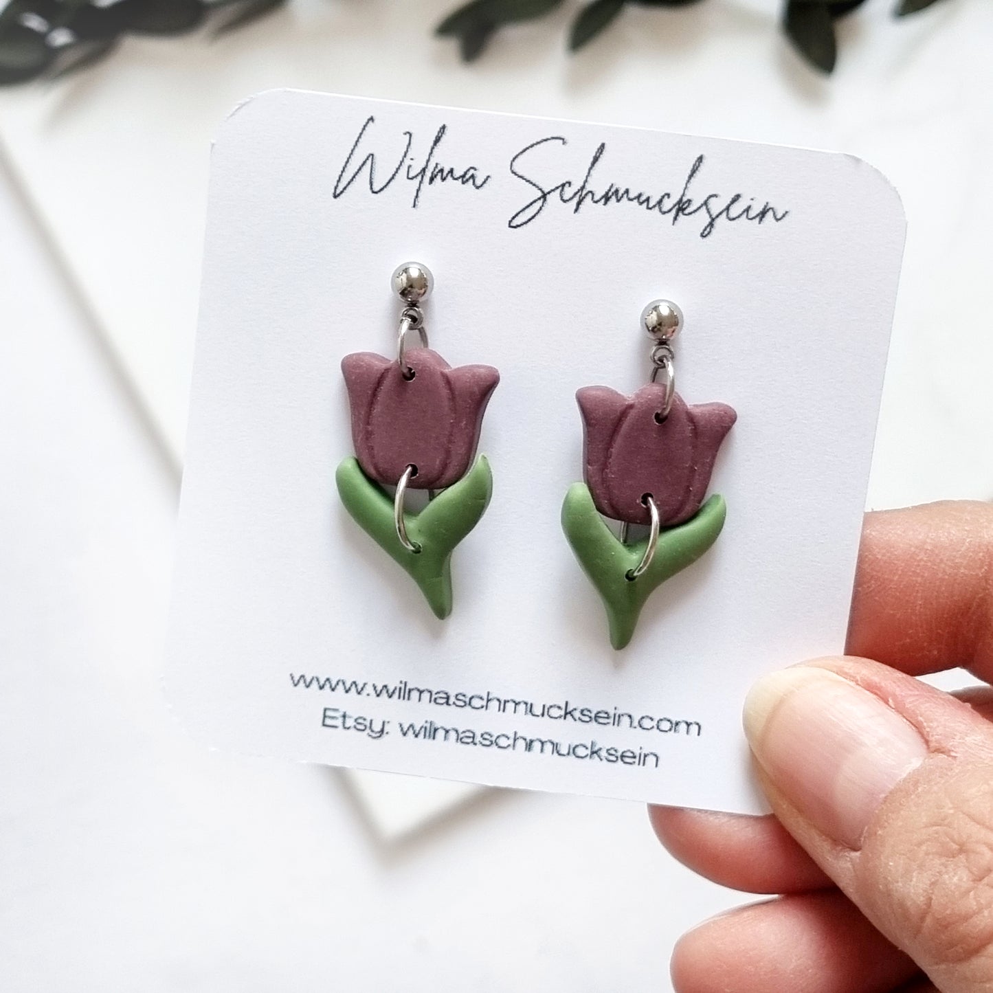 Tulpen Ohrstecker
