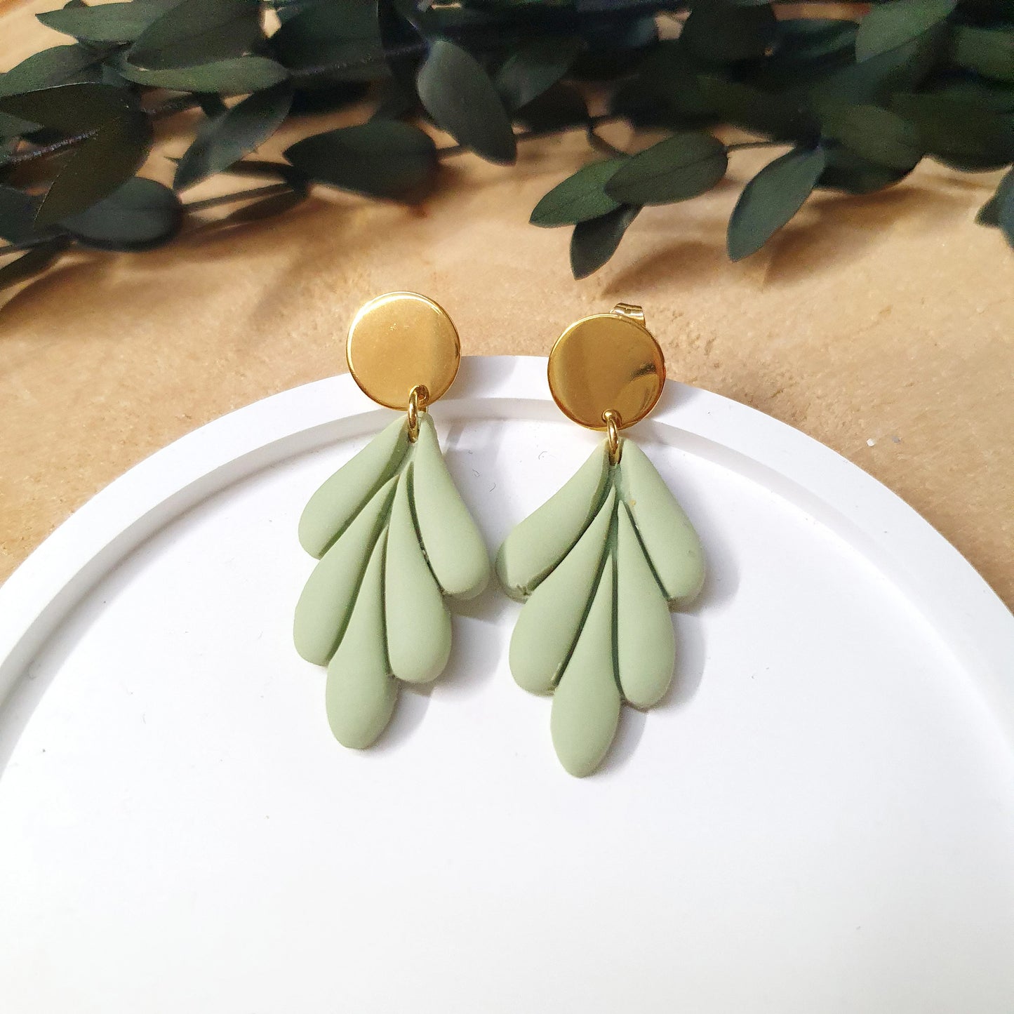 Polymer Clay Ohrringe