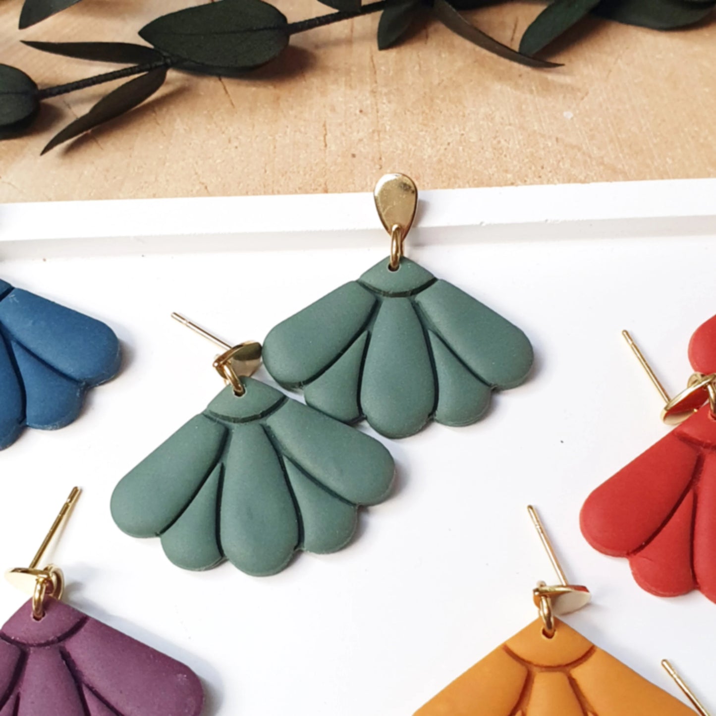 Polymer Clay Ohrringe "Lotta"