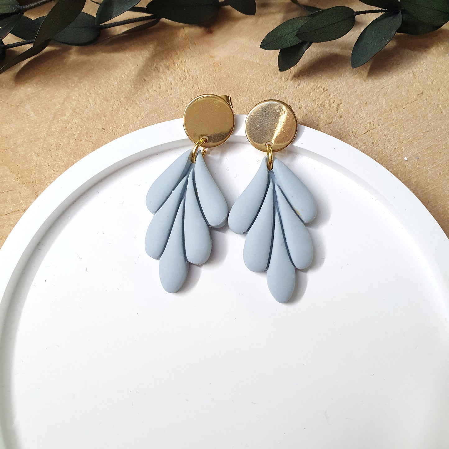 Polymer Clay Ohrringe