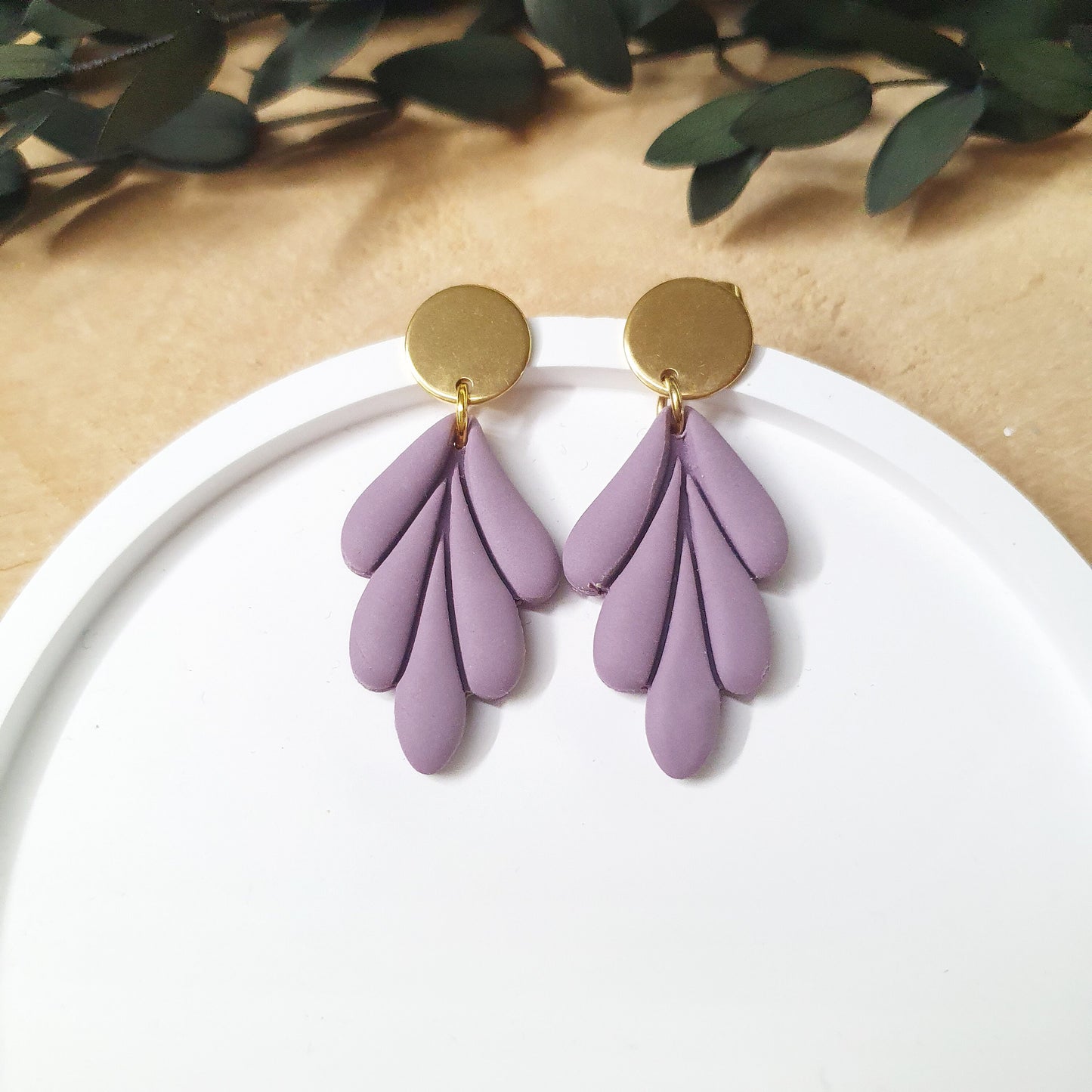 Polymer Clay Ohrringe