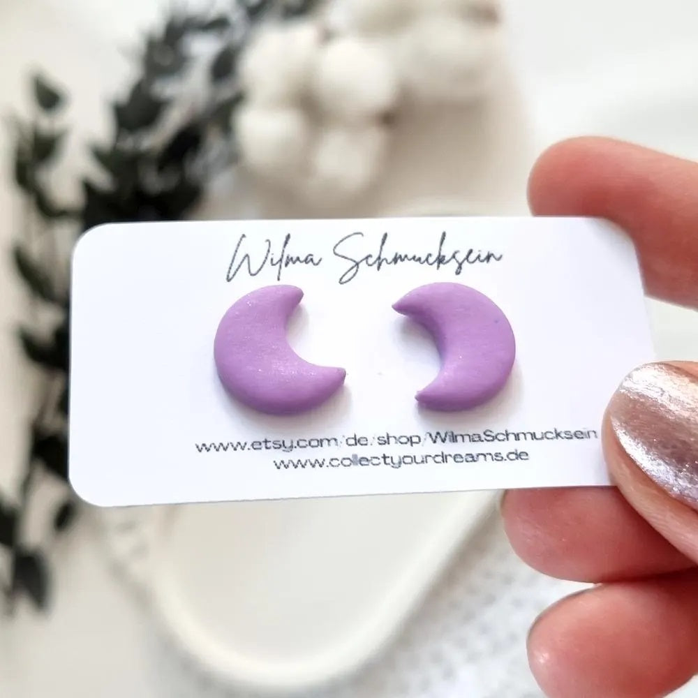 Mond Ohrstecker