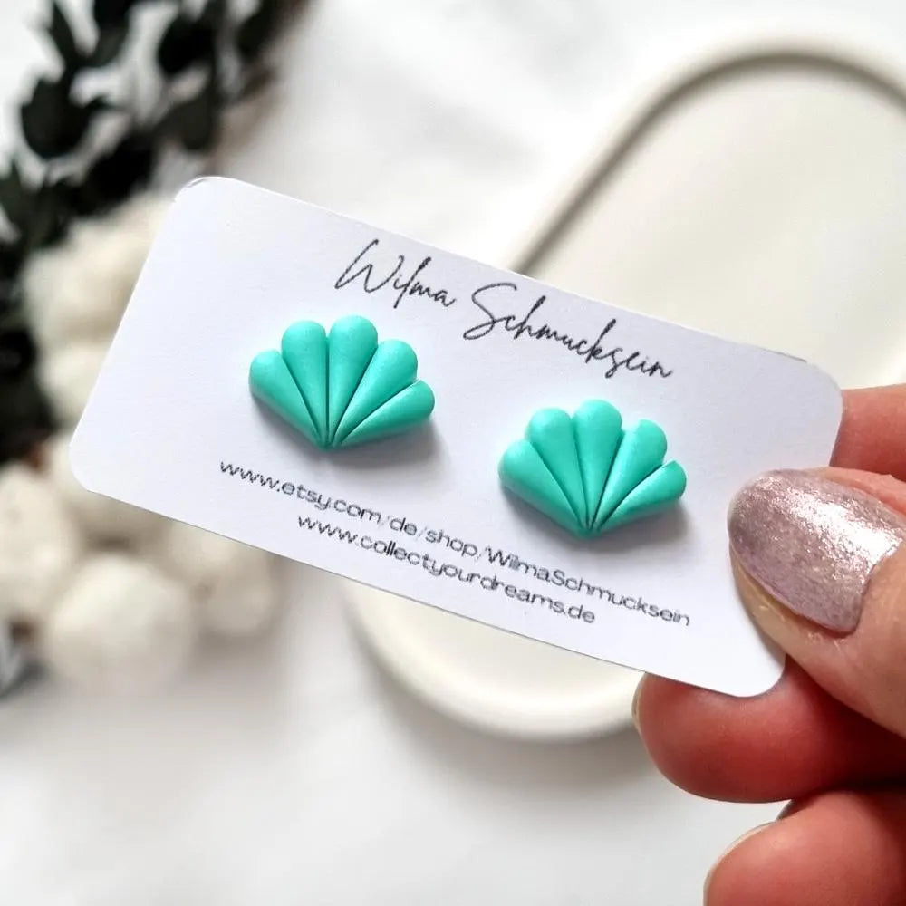 kleine Muscheln Ohrstecker