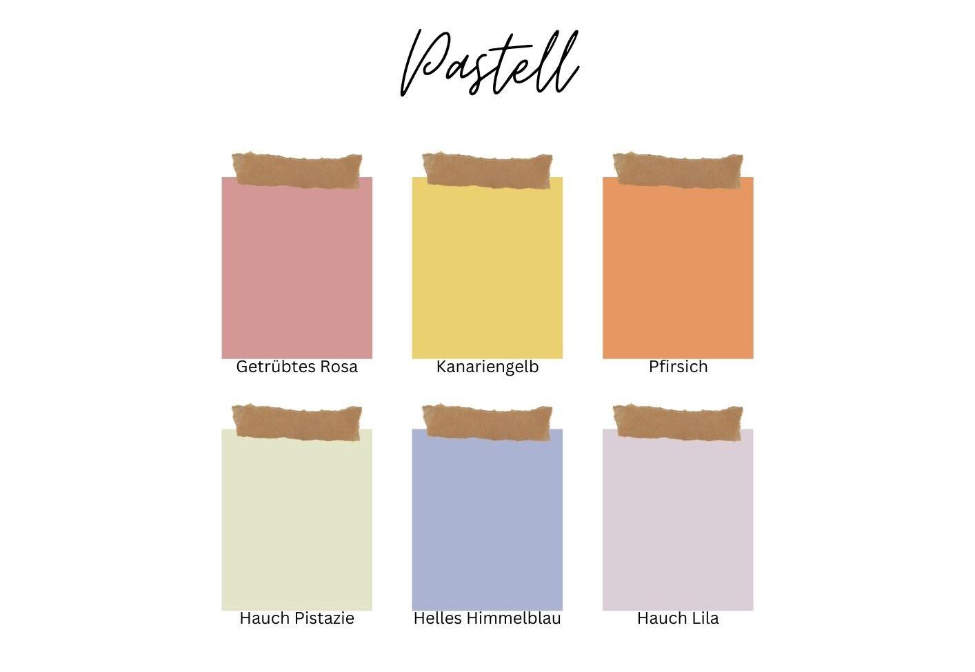 Polymer Clay Farbrezept -Pastell-