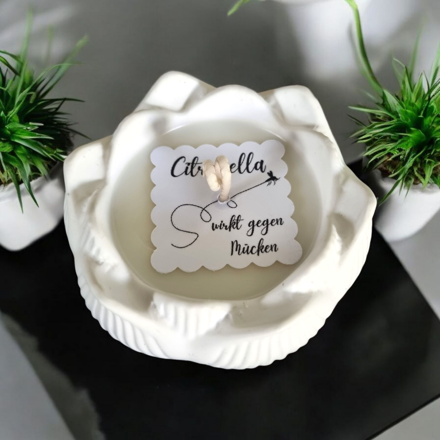 Duftkerze Citronella gegen Mücken