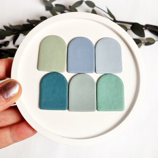 Polymer Clay Farbrezept -Lagune-