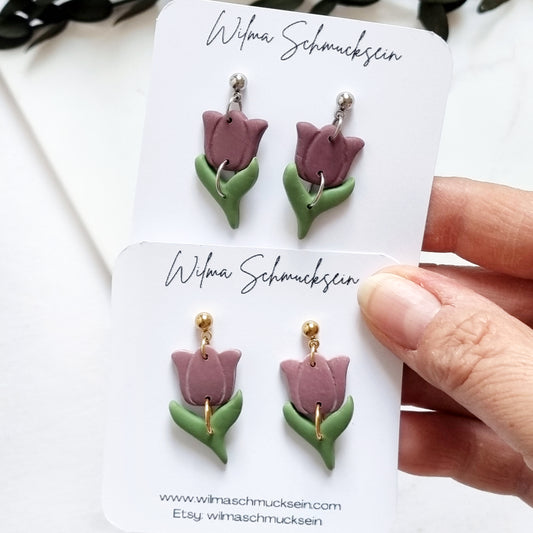 Tulpen Ohrstecker