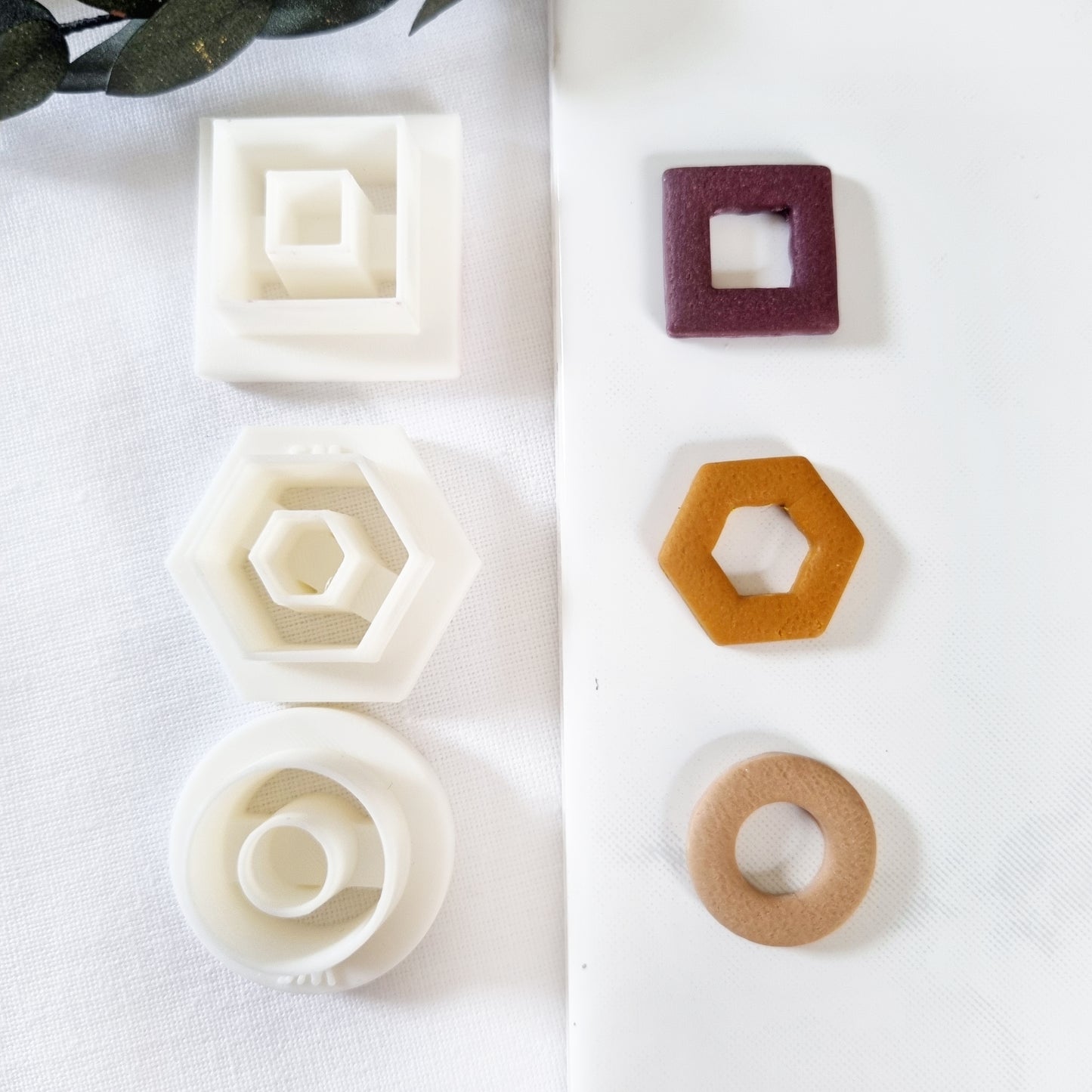 Polymer Clay Cutter -3er Set-